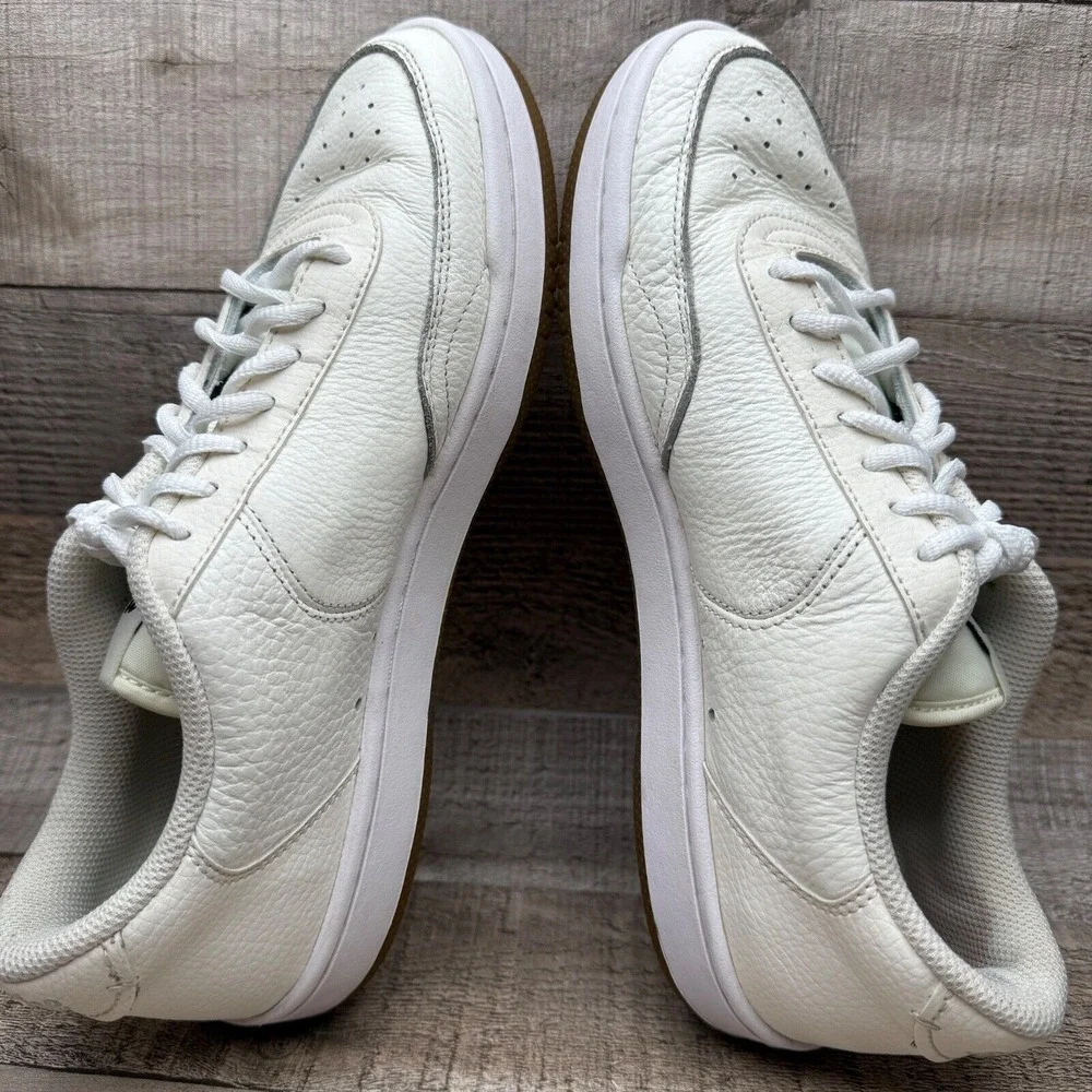 Nike Court Premium Casual Sneakers Womens Size‎ 8 White Shoes Lace Up CW1067-103